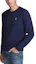 Shop Sudadera Ralph Lauren Azul Marino Cuello Redondo con Logo para Hombre. MNPOSWE16820195-410