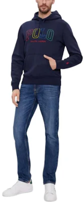 拉夫·勞倫海軍藍連帽衫字母印花長袖 710926600-001 Lookbook 拉夫·勞倫海軍藍連帽衫字母印花長袖 710926600-001