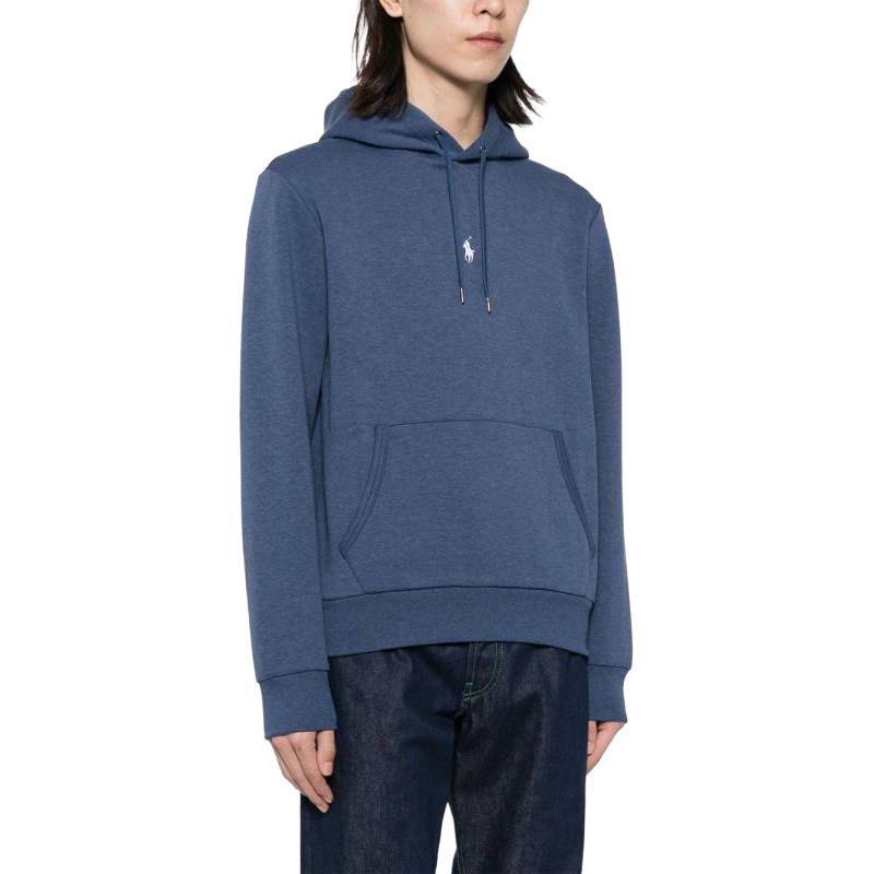 Ralph Lauren Navy Blue Logo Embroidered Loose Fit Hoodie 710881506-025 圖 5