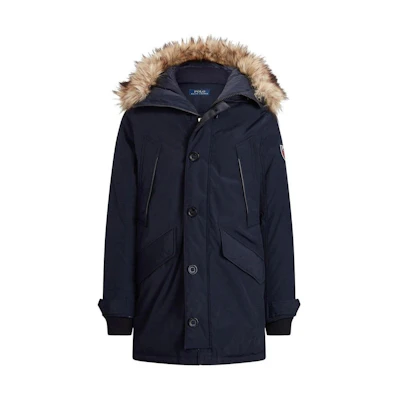 Ralph Lauren Navy Blue Longline Zip-Up Hoodie Jacket 100027303