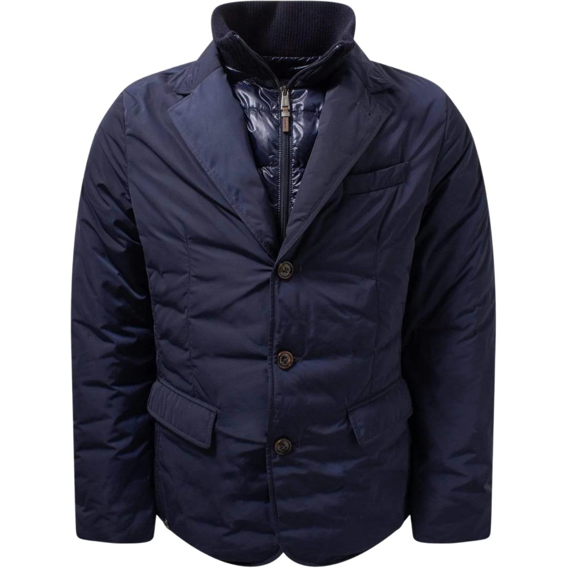 Ralph Lauren Navy Blue Stand Collar Zip-Up Jacket Long Sleeve Outerwear 784825219-002