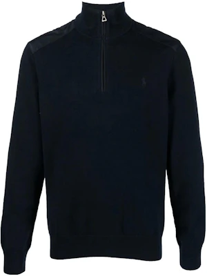 Ralph Lauren 海軍藍繡標半拉鍊衛衣 710858189-001 Buy Ralph Lauren 海軍藍繡標半拉鍊衛衣 710858189-001