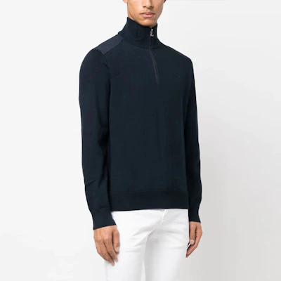 Ralph Lauren 海軍藍繡標半拉鍊衛衣 710858189-001 Purchase Ralph Lauren 海軍藍繡標半拉鍊衛衣 710858189-001