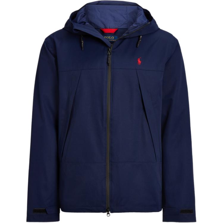 Ralph Lauren Navy Hoodie Jacket with Logo MNPOOTW16021197-410
