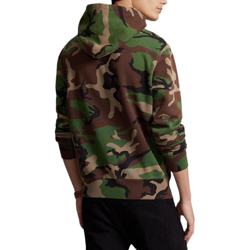 Ralph Lauren Oversized Camouflage Hoodie with Logo Embroidery 710890935-001 圖 4