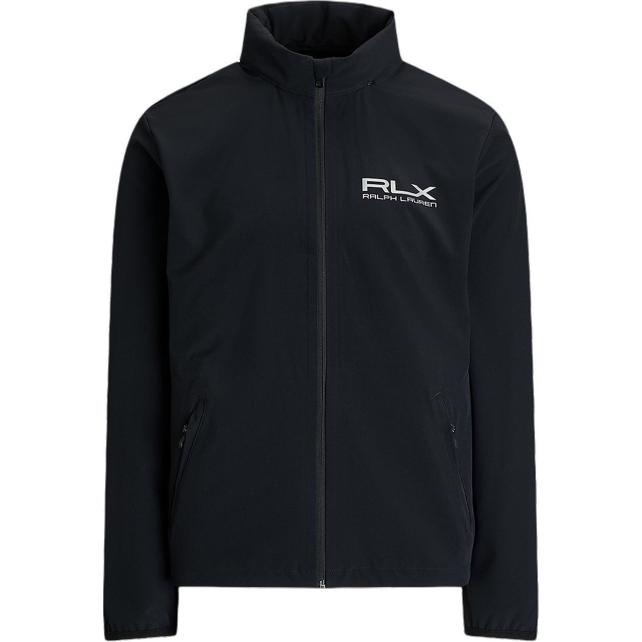 Ralph Lauren Performance Hooded Jacket Black Full-Zip Slim Fit Outerwear MNRXOTW16020106-001