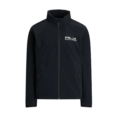 Ralph Lauren Performance Hooded Jacket Black Full-Zip Slim Fit Outerwear MNRXOTW16020106-001