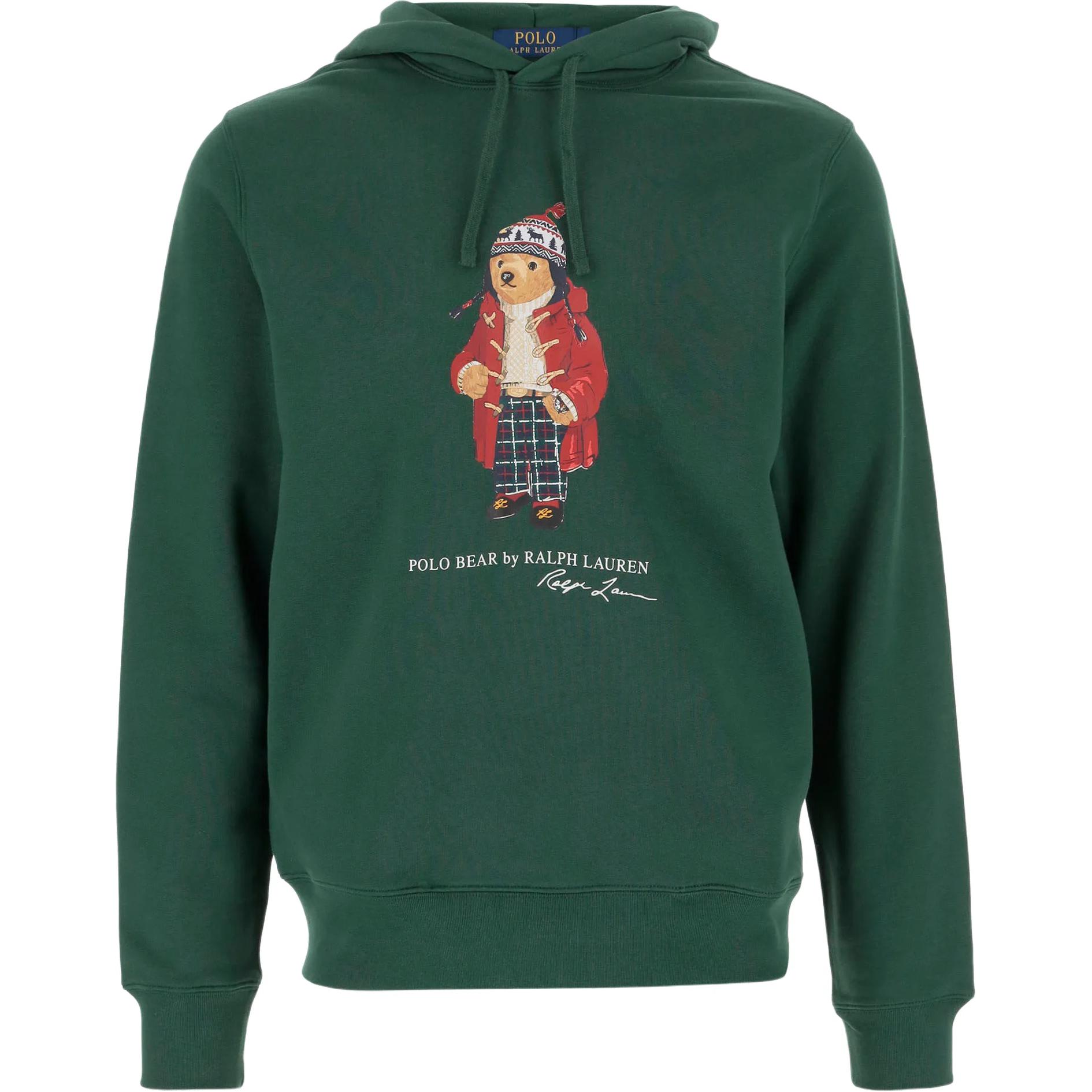 Ralph Lauren Polo Bear Hoodie Green 710953719-003
