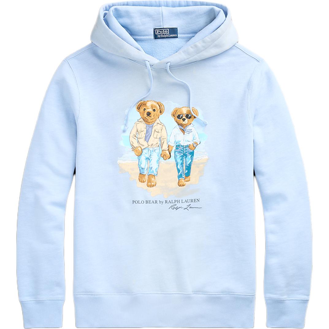 Ralph Lauren Polo Bear Hoodie Long Sleeve Blue MNPOKNI16823624-400