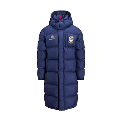 Ralph Lauren Polo Sport Water-Repellent Down Parka Blue Logo Print Jacket MNPOOTW12820-078