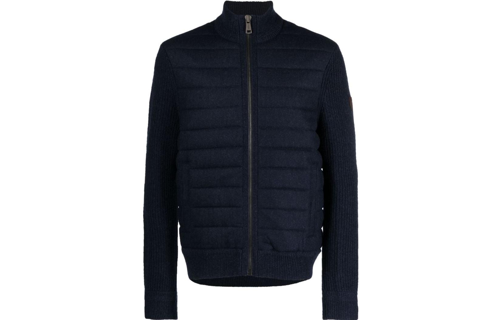 Ralph Lauren Quilted Padded High-Neck Jacket Navy Blue 710878451-002
