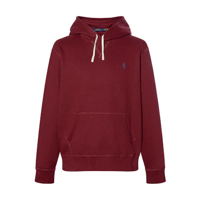 Ralph Lauren Red Pullover Sweatshirt with Logo Embroidery for Men 710766778-002