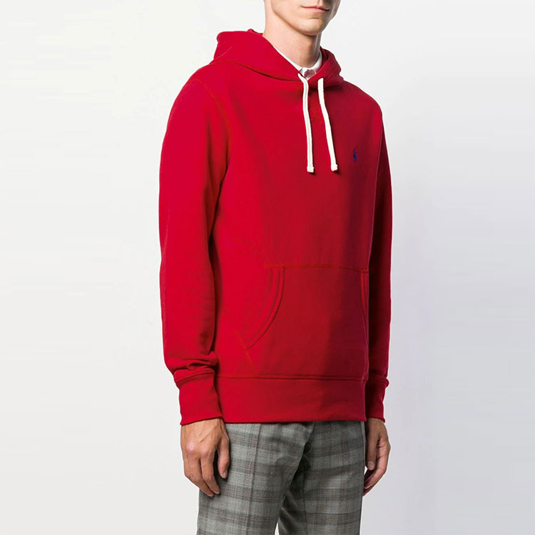 Ralph Lauren Red Pullover Sweatshirt with Logo Embroidery for Men 710766778-002 圖 5