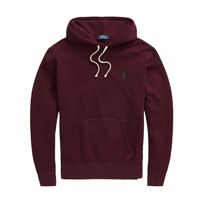 Ralph Lauren Red Solid Pullover Hoodie 710766778-087