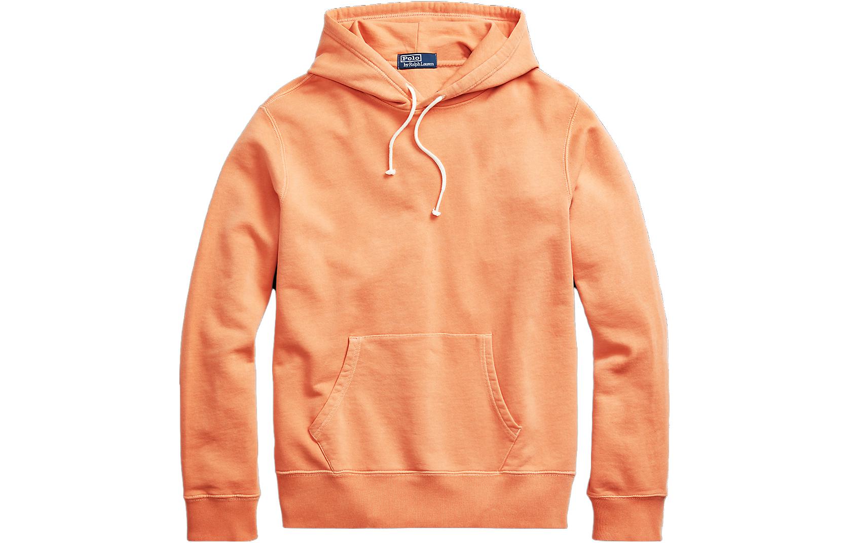 Ralph Lauren Simple Fleece Hoodie Orange MNPOKNI16822905-800