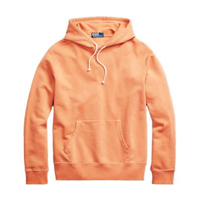 Ralph Lauren Simple Fleece Hoodie Orange MNPOKNI16822905-800