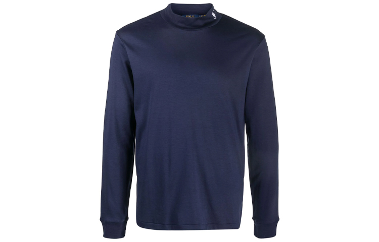 Ralph Lauren Small Logo Graphic Pullover Sweatshirt - Blue 710849518-002