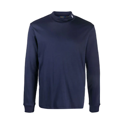 Ralph Lauren Small Logo Graphic Pullover Sweatshirt - Blue 710849518-002