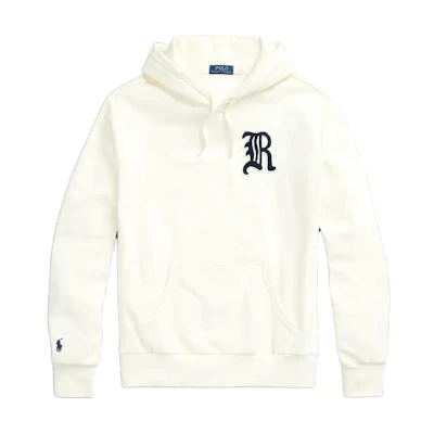 Ralph Lauren Solid Applique Hoodie White MNPOKNI16823149