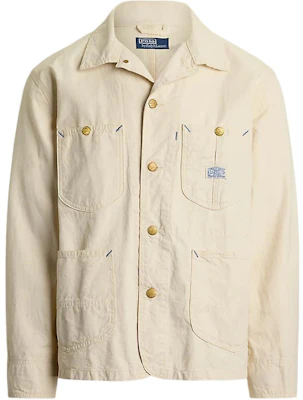 Chaqueta de Trabajo Beige Sólida de Manga Larga para Hombre Ralph Lauren 100047826 Buy Chaqueta de Trabajo Beige Sólida de Manga Larga para Hombre Ralph Lauren 100047826