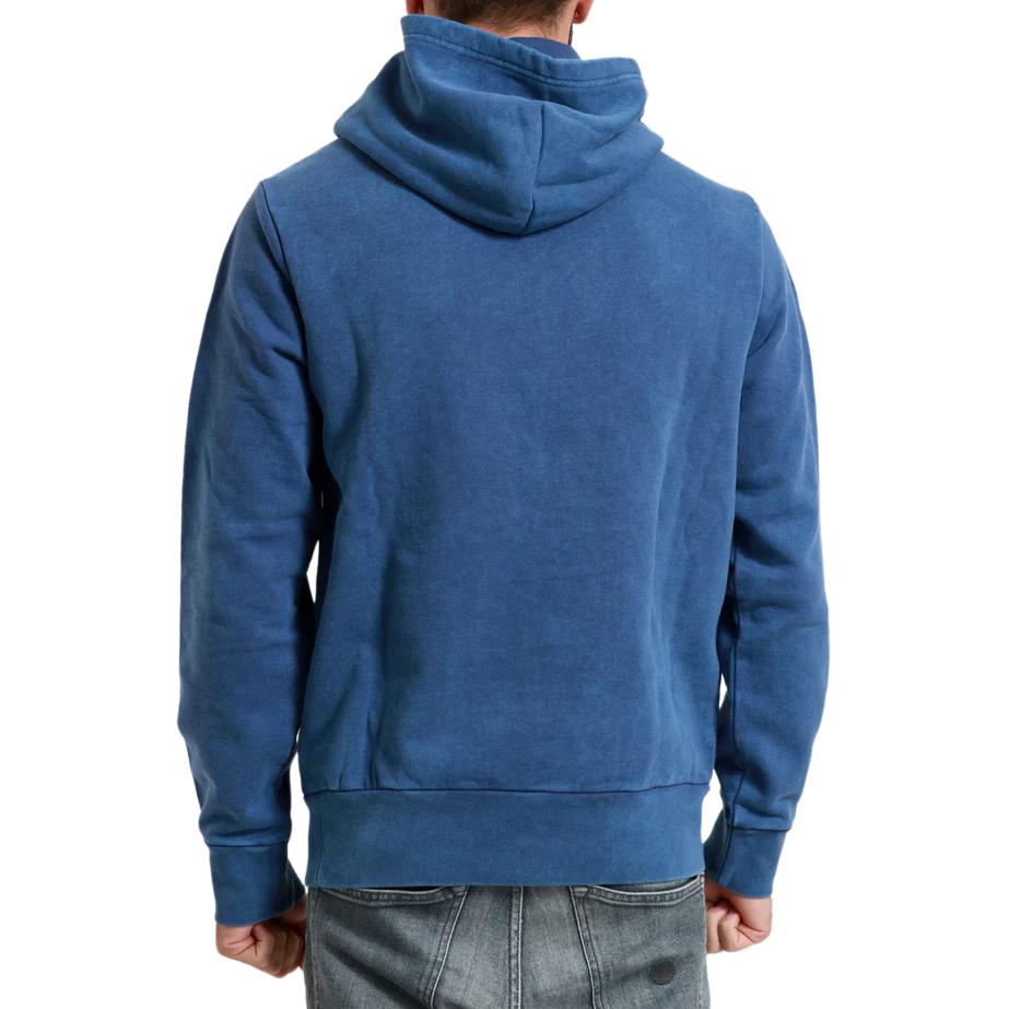 Ralph Lauren Solid Blue Hooded Long-Sleeve Sweatshirt 710916690-001 圖 4