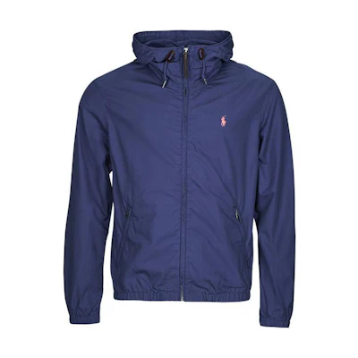 Ralph Lauren Solid Blue Zip-Up Hoodie Jacket Long Sleeve 710832204-007