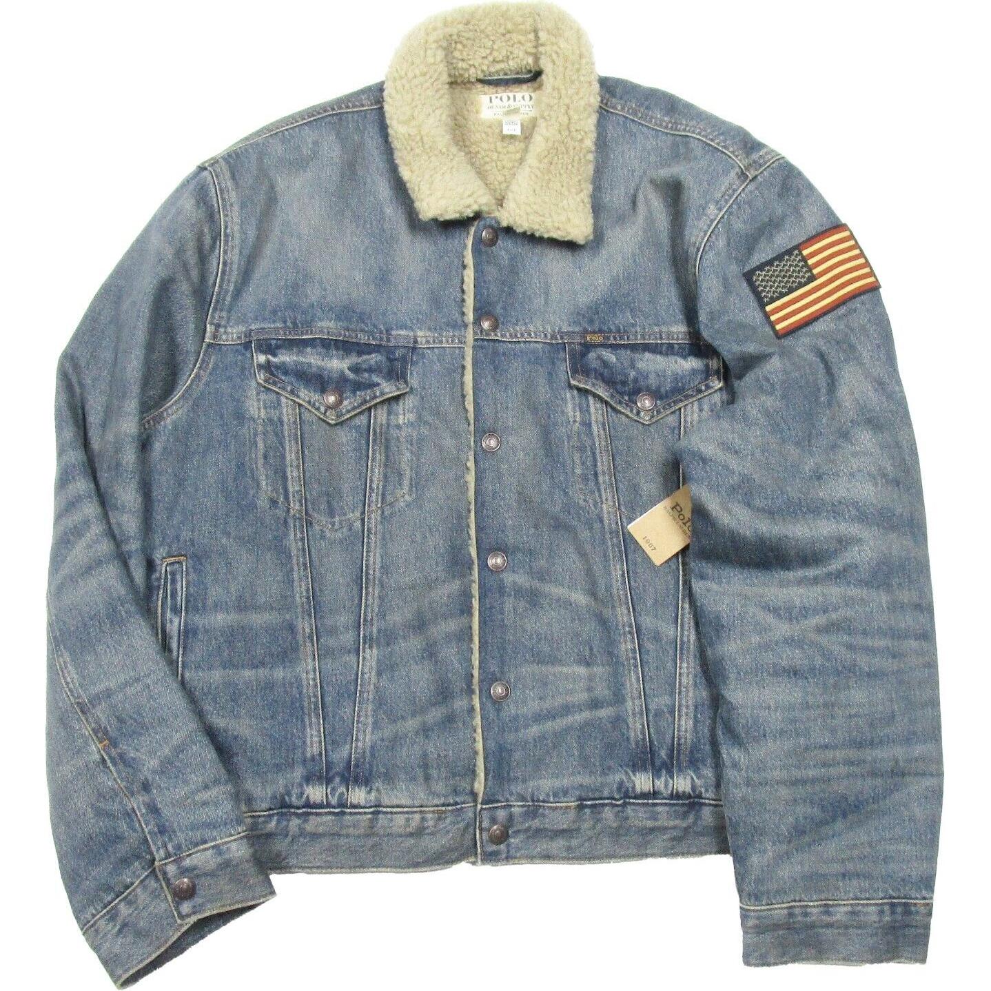 Ralph Lauren Solid Button-Up Long-Sleeve Jacket - Blue 885139628-444