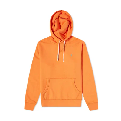 Ralph Lauren Solid Color Hoodie Pullover Long Sleeve Orange 710766778-048