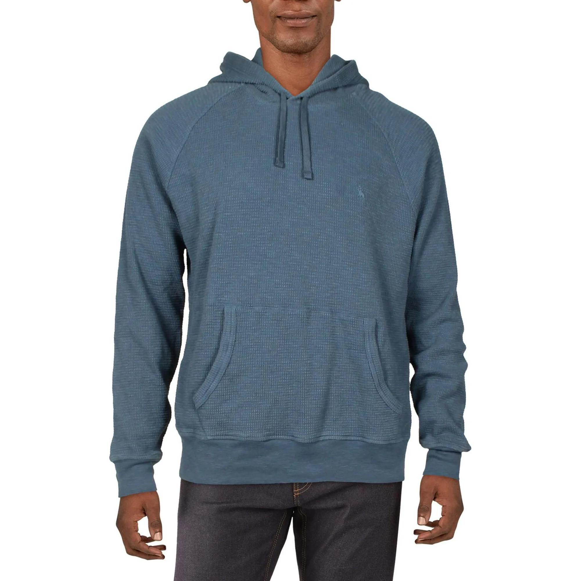 Ralph Lauren Solid Color Pullover Hoodie Long Sleeve Blue 710900853-002