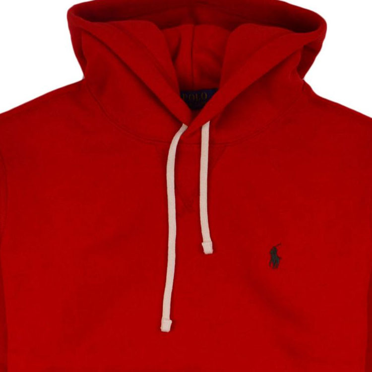 Ralph Lauren Solid Color Pullover Hoodie Long Sleeve - Orange 710766778-086 圖 4