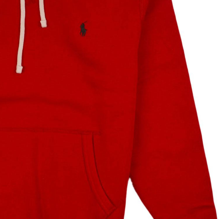 Ralph Lauren Solid Color Pullover Hoodie Long Sleeve - Orange 710766778-086 圖 7