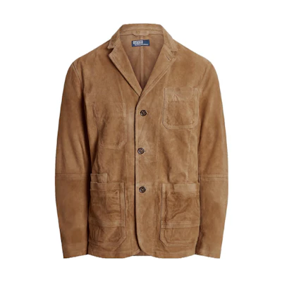 Ralph Lauren Solid Color Single-Breasted Jacket Brown MNPOOTW17I20011-250