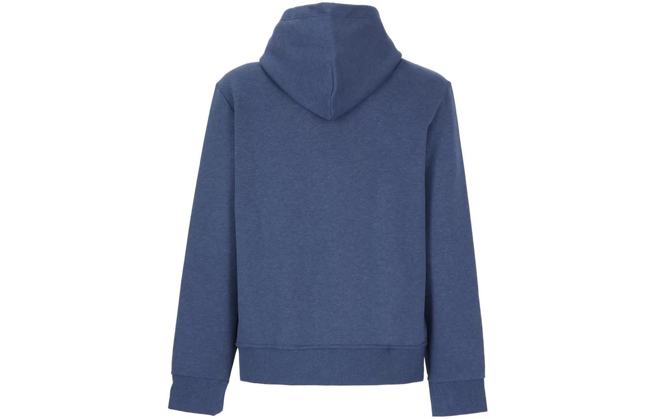 Ralph Lauren Solid Color Zip-Up Hoodie Blue Long Sleeve 710881517-016 圖 3