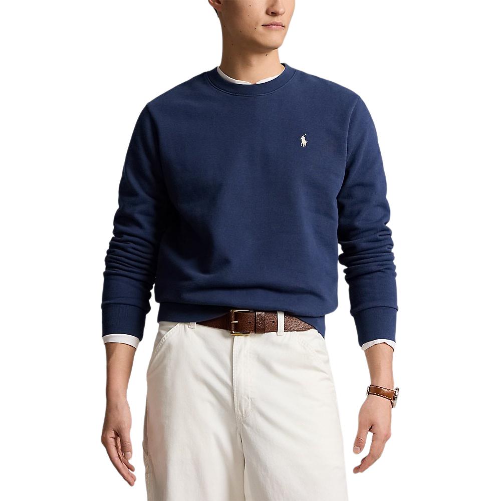 Ralph Lauren Solid Crewneck Long Sleeve Sweatshirt - Blue 710916689-017 圖 4