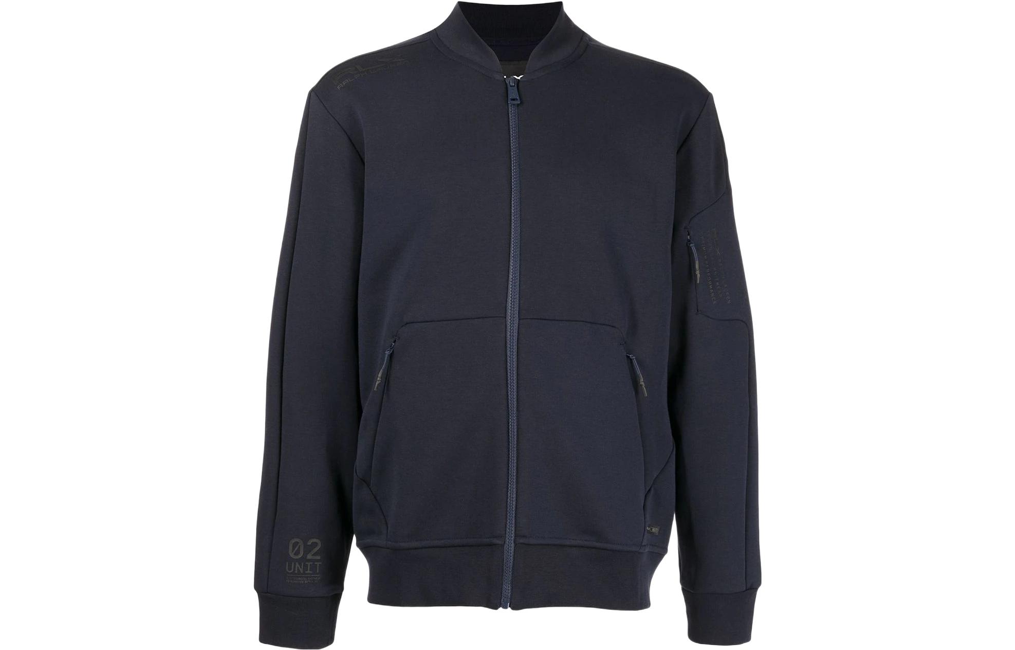 Ralph Lauren Solid Double Knit Sports Jacket Navy Blue 784850724-004