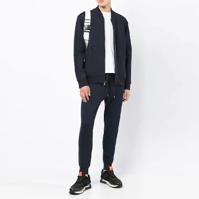 拉夫劳伦纯色双面针织运动夹克海军蓝 784850724-004 Lookbook 拉夫劳伦纯色双面针织运动夹克海军蓝 784850724-004