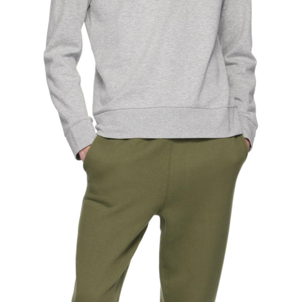 Shop Ralph Lauren Solid Logo Crewneck Sweatshirt Bordir 710680921-014