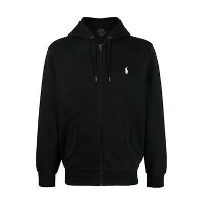 Ralph Lauren Solid Logo Embroidered Hoodie Black ( Casual Wear) 18934739-001