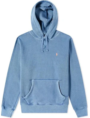 Ralph Lauren Solid Logo Embroidered Hoodie Men’s Light Blue Pullover 710793020-007 Buy Ralph Lauren Solid Logo Embroidered Hoodie Men’s Light Blue Pullover 710793020-007