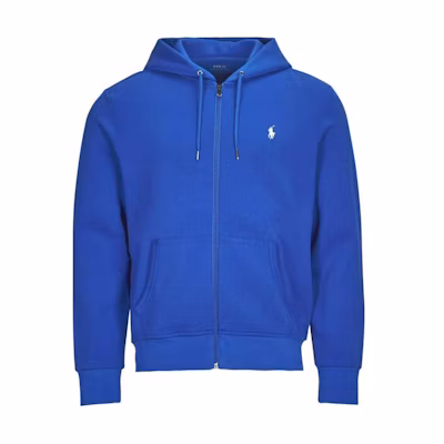 Ralph Lauren Solid Logo Hoodie Zip-Up Jacket Men’s Blue 710881517-038