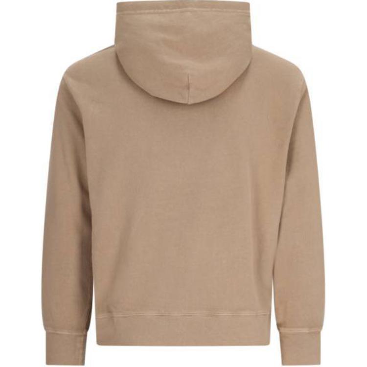 Ralph Lauren Solid Logo Slim Fit Pullover Hoodie Men’s Beige 710935236-001 圖 3