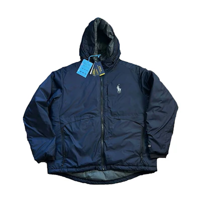 Ralph Lauren Solid Logo Zip Hoodie Jacket Men’s Blue POIZON20250213160