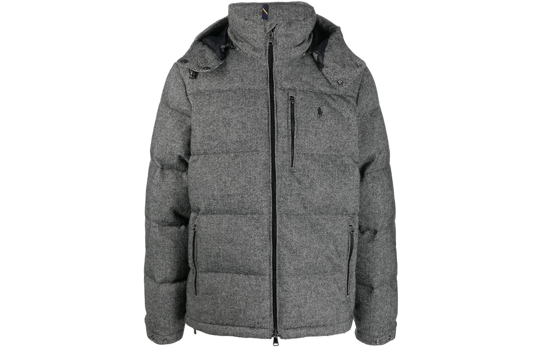 Ralph Lauren Solid Loose Fit Zip Jacket Men’s Grey 710877530001-001