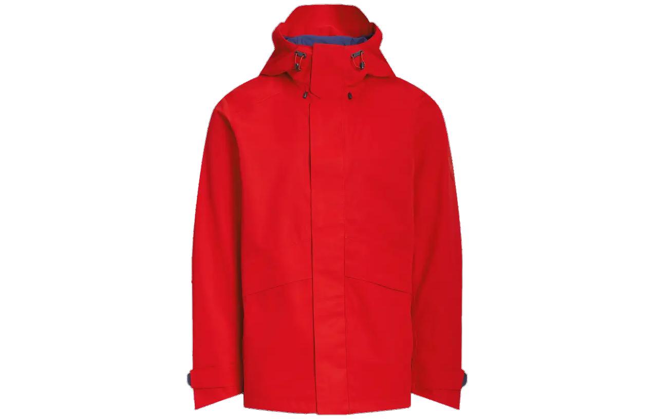 Ralph Lauren Solid Waterproof Hooded Jacket Red MNPOOTW16021164