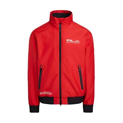 Ralph Lauren Solid Waterproof Zip-Up Jacket Red - Long Sleeve MNRXOTW16020080-600