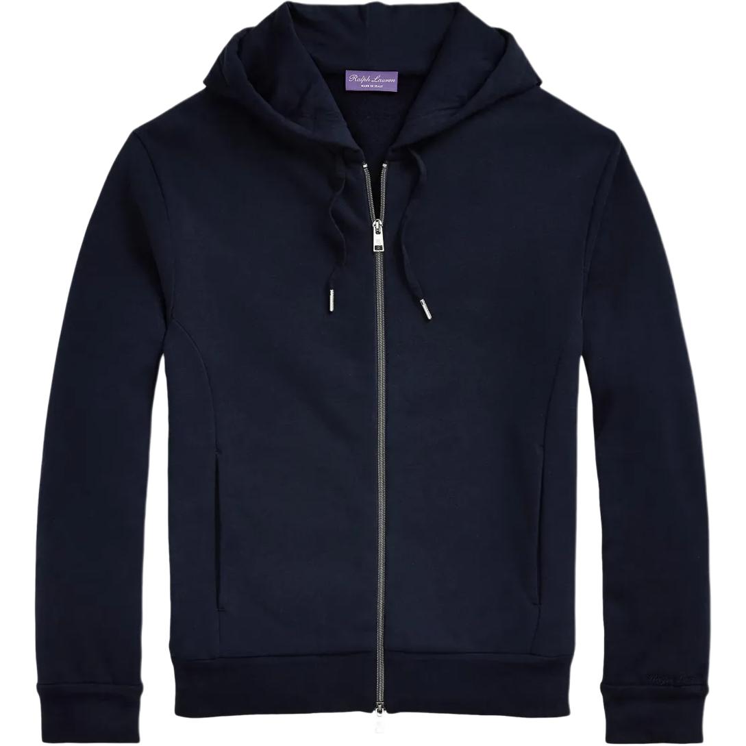 Ralph Lauren Solid Zip-Up Hoodie Jacket Men’s Blue 790943443-001