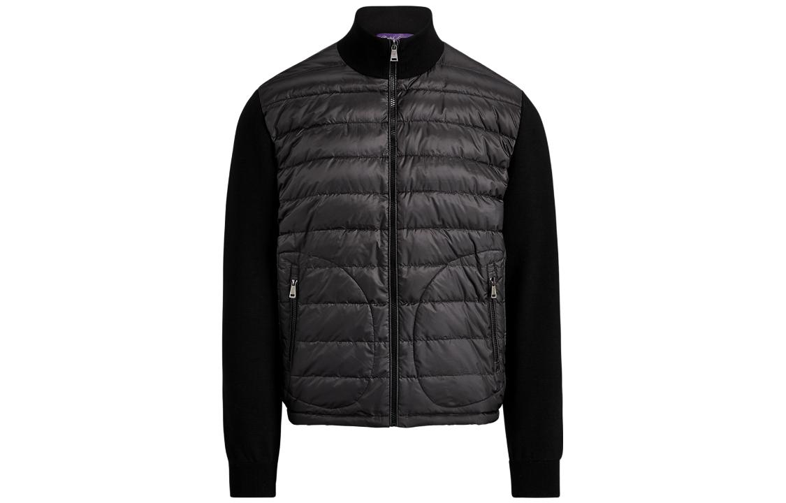 Ralph Lauren Solid Zip-Up Long Sleeve Jacket Men’s Black MNPLSWE16810074-B10