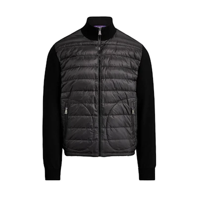Ralph Lauren Solid Zip-Up Long Sleeve Jacket Men’s Black MNPLSWE16810074-B10