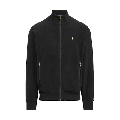Ralph Lauren SS22 Black Solid Color Stand-Collar Long-Sleeve Jacket MNPOKNI16821813-001