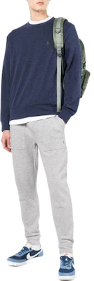 Ralph Lauren SS22 Baju Biru Crewneck dengan Sulaman Logo 710680921-028 Lookbook Ralph Lauren SS22 Baju Biru Crewneck dengan Sulaman Logo 710680921-028